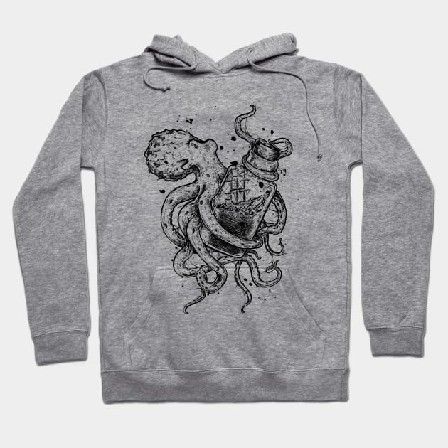 Octopus Hoodie by rudoi